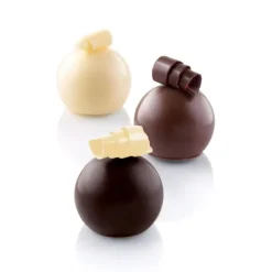 SILIKOMART Moule Silicone 15 Mini Truffes Ø 3,2 cm Professional New