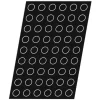 FLEXIPAN Moule Silicone 54 Mini-cylindres 3,8 cm x H 1 cm Hot