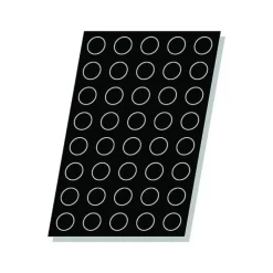 FLEXIPAN Moule Silicone 24 Muffins 7 cm x H 4 cm Hot