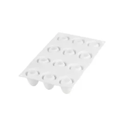 SILIKOMART Moule Silicone 12 Oeufs Ø 3,4 cm x H 4,7 cm Professional Discount