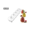 SILIKOMART Moule Silicone 5 Pommes de Pin et Ananas 100ml Professional Discount