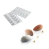 SILIKOMART Moule Silicone 12 Quenelles 6,3 x 2,9 cm 24ml Professional Outlet