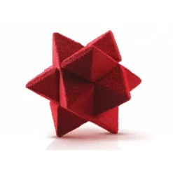 SILIKOMART Moule Silicone 2 Étoiles Star Game 7,5 x 7,5 cm Professional Sale