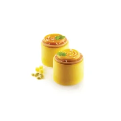 SILIKOMART Moule Silicone 15 Tourbillons 9ml Petit Modèle Professional
