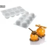 SILIKOMART Moule Silicone 8 Truffes Ø 5,2 cm Professional Discount