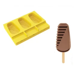 PAVONI Moule Silicone Acapulco 5 cm x H 9,5 cm (x3) Pavogel Outlet