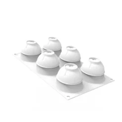 SILIKOMART Moule Silicone Atome Ø 6,3 x H 5,5 cm (x6) Online