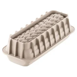 SILIKOMART Moule Silicone Bûche avec Quenelles 3D Design Best
