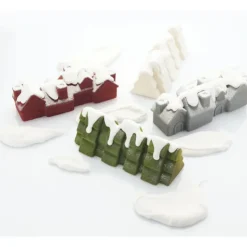 PAVONI Moule Silicone Bûche Chalet 25 x 8,3 cm x H 9 cm Best