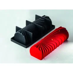 PAVONI Moule Silicone Bûche Comète 25 x 8,8 cm x H 7,3 cm New