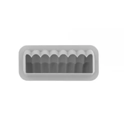 SILIKOMART Moule Silicone Bûche Cœur 24,8 x 8,8 x H 8 cm Discount