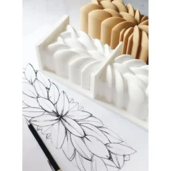 SCRAPCOOKING Moule Silicone Bûche 3D Instant 25 cm Outlet