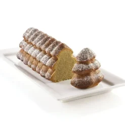 SILIKOMART Moule Silicone Bûche Sapin 25 x 8,9 x H 8,7 cm Online