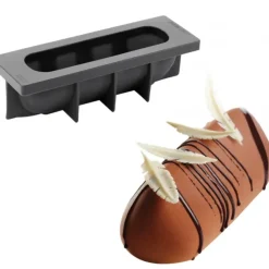 PAVONI Moule Silicone Bûche Sublime 25 x 8 cm x H 8 cm Online