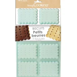 SCRAPCOOKING Moule Silicone Biscuit Petit Beurre (x8) Discount