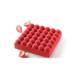 SILIKOMART Moule Silicone Carré Bubble Professional Best