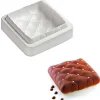 SILIKOMART Moule Silicone Carré Matelassé 160 mm Hot