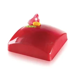 SILIKOMART Moule Silicone Carré Sphère 16x16 cm Grand Modèle Professional Sale