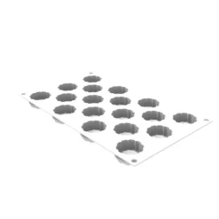 SILIKOMART Moule Silicone Charlotte XS Ø 3,8 x H 1,8 cm (x18) New