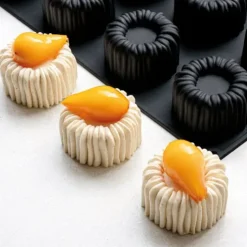 PAVONI Moule Silicone Charlotte 7,5 cm x H 4,5 cm (x12) Cédric Grolet