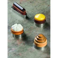 PAVOFLEX Moule Silicone Charm Ø 6 cm x H 2,15 cm (x8) New