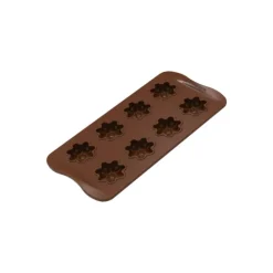 SILIKOMART Moule Silicone Chocolat Fleurs (x8) Easy Choc Online