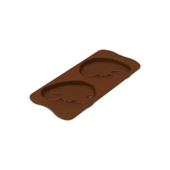 SILIKOMART Moule Silicone Chocolat Tablette Œuf Lapin (x2) Easy Choc