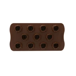 SILIKOMART Moule Silicone Citrouille Delica Chocolat Ø 3,2 x H 2,5 cm Easy Choc (x11) Outlet