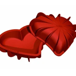 SILIKOMART Moule Silicone Coeur bombé professionnel 205 x 186 mm Sale