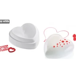 SILIKOMART Moule silicone Coeur Bombé 170 mm Professional Discount