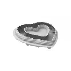SILIKOMART Moule Silicone Coeur Heartbeat 25 x 22 x H 5,2 cm Online