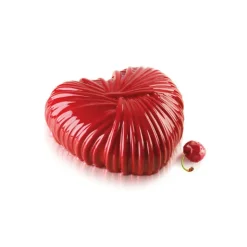 SILIKOMART Moule Silicone Cœur Lovely 18,2 x 17,3 cm x H 6,8 cm Professional Online