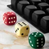 PAVOFLEX Moule Silicone Dé 5 x H 5 cm (x20) Online