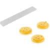 SILIKOMART Moule Silicone Décor Alvéoles Ø 7,5 cm x H 0,35 cm (x5) Professional
