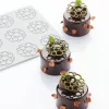 PAVONI Moule Silicone Décor Cercles Ø 5 x H 0,2 cm (x15) Hot