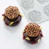 PAVONI Moule Silicone Décor Feuilles Ø 5 x H 0,2 cm (x15) New