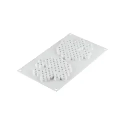 SILIKOMART Moule Silicone Décor Miel Ø 14 cm x H 1 cm (x2) Professional Clearance