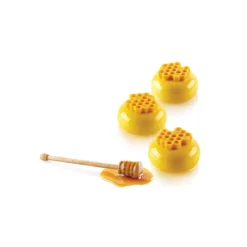 SILIKOMART Moule Silicone Décor Miel Ø 4,5 cm x H 0,8 cm (x15) Professional Discount