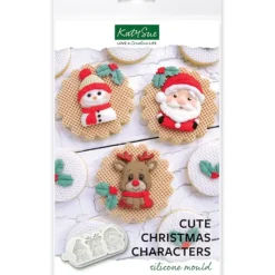 KATY SUE Moule Silicone Décors Personnages de Noël (x3) Online