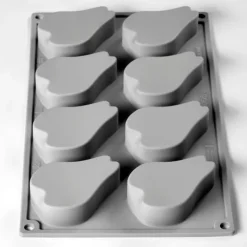 PAVONI Moule Silicone Demi-Poire 30 x 17.5 cm (x8) Outlet