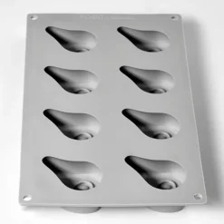 PAVONI Moule Silicone Demi-Poire 30 x 17.5 cm (x8) Outlet
