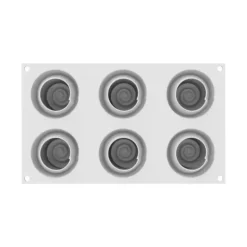 SILIKOMART Moule Silicone Givré Ø 6 x H 4,5 cm (x6) Sale