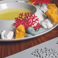 PAVONI Moule Silicone Gourmand Corail 7,5 x 5,9 x H 0,2 cm (x8) Clearance