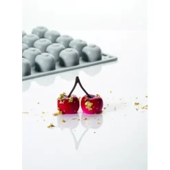PAVONI Moule Silicone Gourmand Cerise Ø 2,6 x H 1,2 cm (x35) Clearance