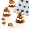 PAVONI Moule Silicone Gourmand Châtaigne 3,1 x 2,7 x H 1,6 cm (x24) Outlet