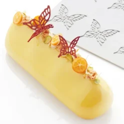 PAVONI Moule Silicone Gourmand Petit Papillon 4 x 3,9 x H 0,2 cm (x8) Outlet