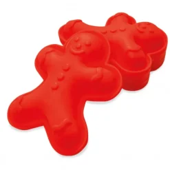 SCRAPCOOKING Moule Silicone Individuel Bonhomme 10,5 cm (x6) Hot