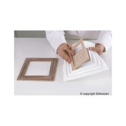 SILIKOMART Moule Silicone Insert 12 Carrés 26 cm Professional Clearance