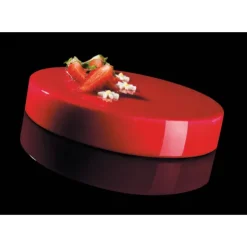 PAVOFLEX Moule Silicone Insert Rond Disco Ø 14 cm x H 3 cm (x8) Hot