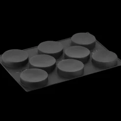 PAVOFLEX Moule Silicone Insert Rond Disco Ø 14 cm x H 3 cm (x8) Hot